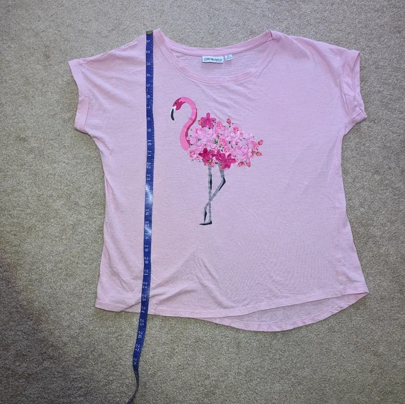 Pink Flamingo T-shirt - Picture 8 of 9